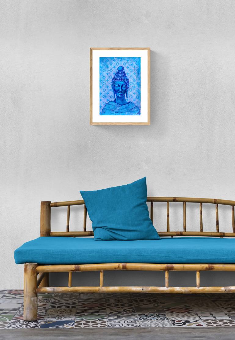 Original Conceptual Fashion Painting by Diana Titova