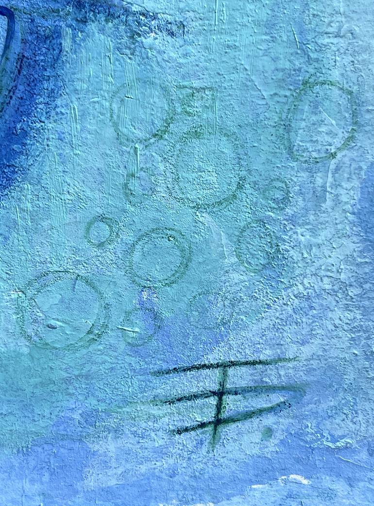 Original Abstract Fantasy Painting by Diana Titova
