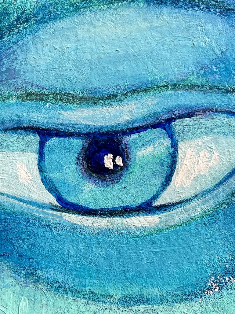 Original Abstract Religion Painting by Diana Titova