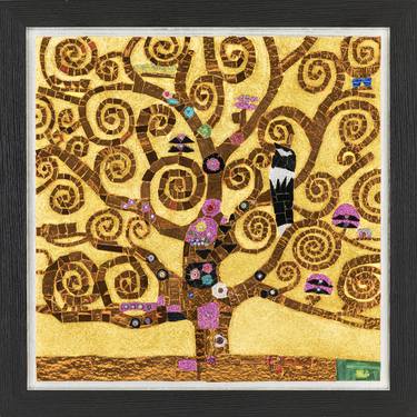 Mosaic- The Tree of Life-  Gustav Klimt thumb