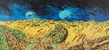 Wheat Field with Crows (1890) thumb