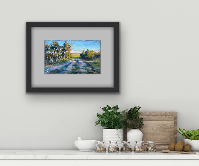 Original Realism Landscape Painting by Kristina Savinova