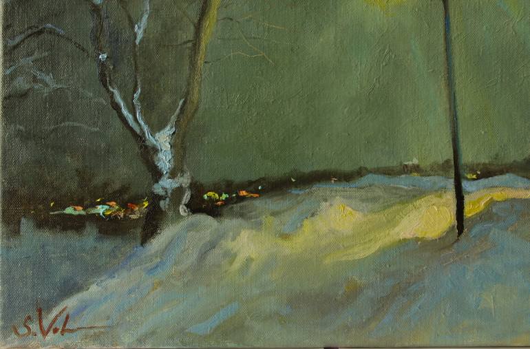 Original Impressionism Landscape Painting by Svitlana Vol