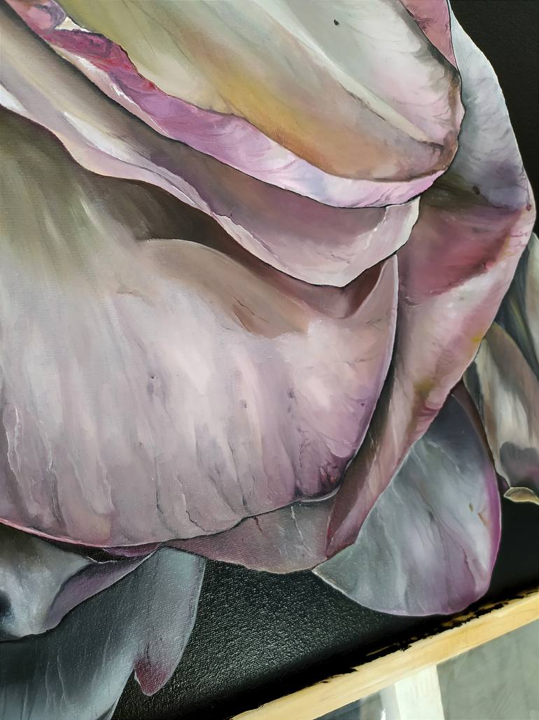 Original Illustration Floral Painting by Myroslava Denysyuk