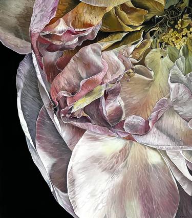 Print of Art Deco Floral Paintings by Myroslava Denysiuk