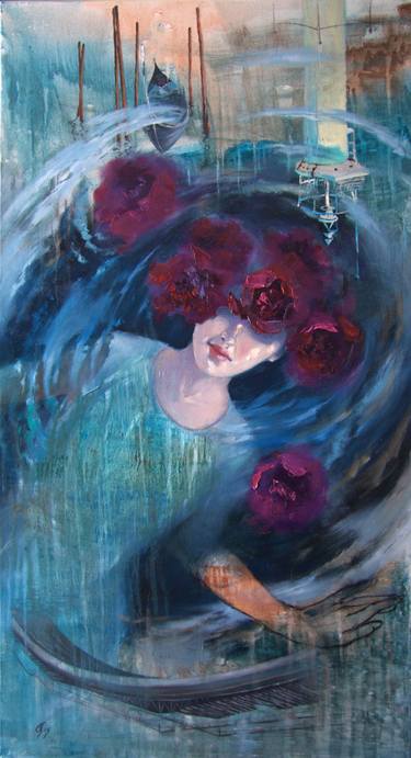 Original Women Paintings by Olga Sarabarina