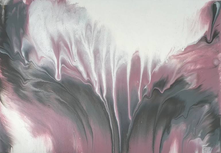 Pink tears Painting by Kseniia Shik | Saatchi Art