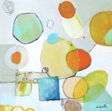 Original Abstract Paintings by Veronique Depalle