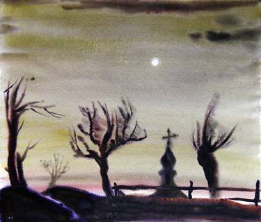 Original Fine Art Landscape Painting by Svitlana Nechai
