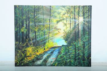 Print of Realism Landscape Paintings by Rohini Bhamidipati