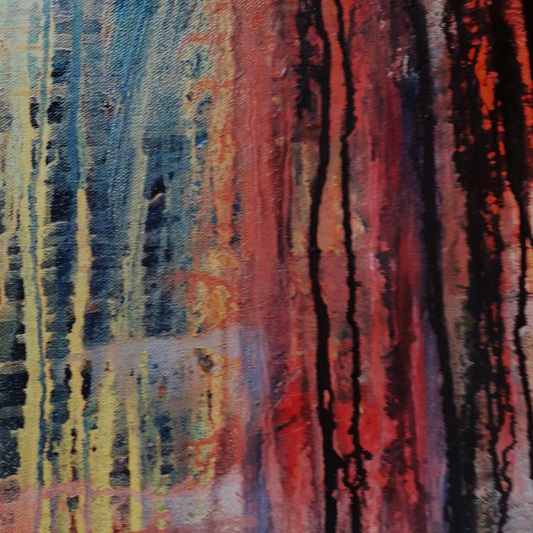 Original Abstract Expressionism Abstract Painting by linda kelson