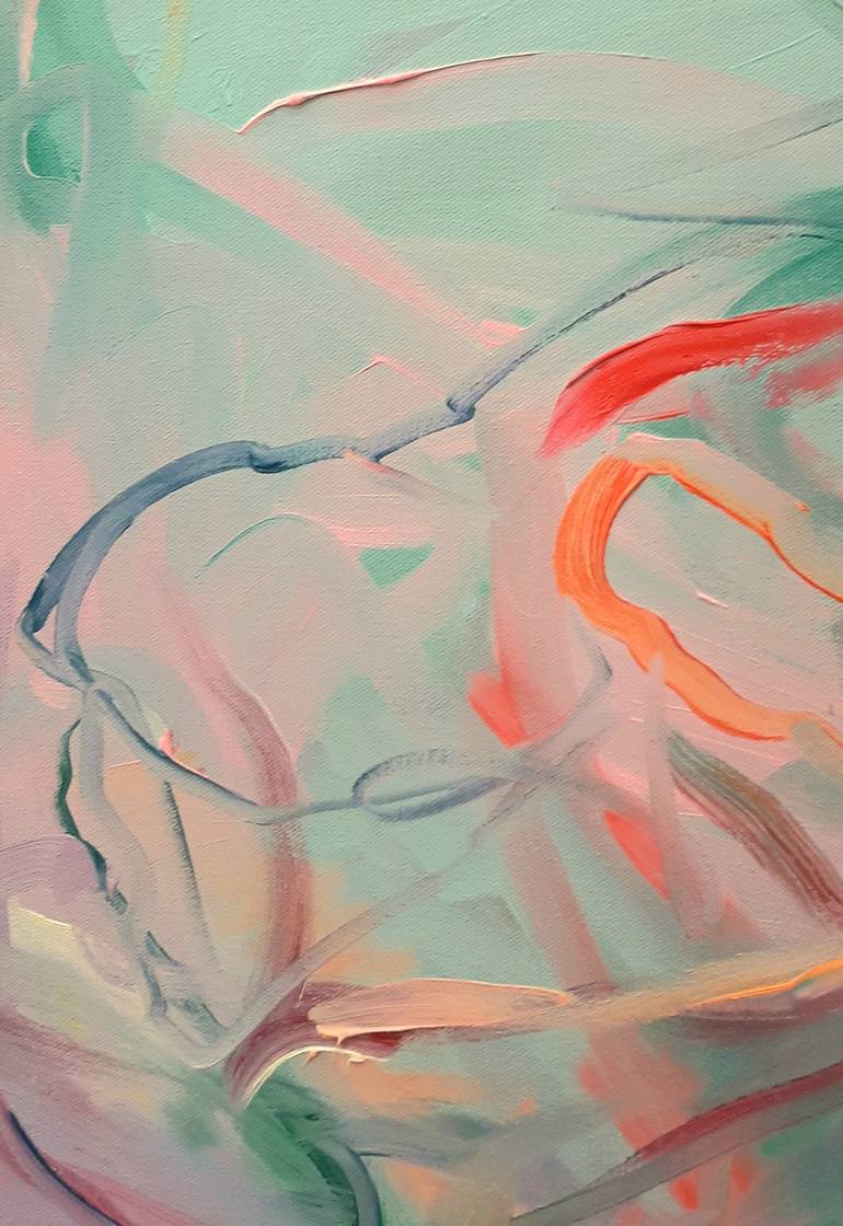 Original Abstract Women Painting by Linda Kelson