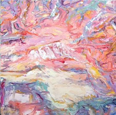 Original Abstract Landscape Paintings by linda kelson