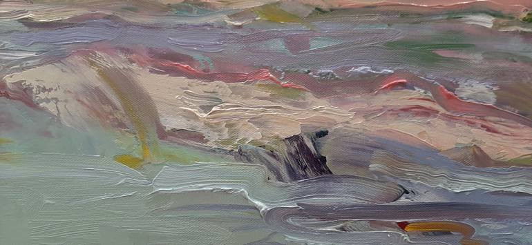 Original Abstract Landscape Painting by Linda Kelson
