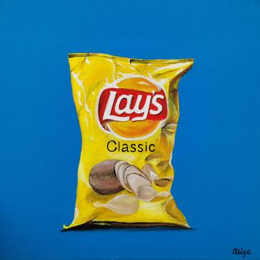 Original Pop Art Still Life Paintings by Asiya Nouretdinova