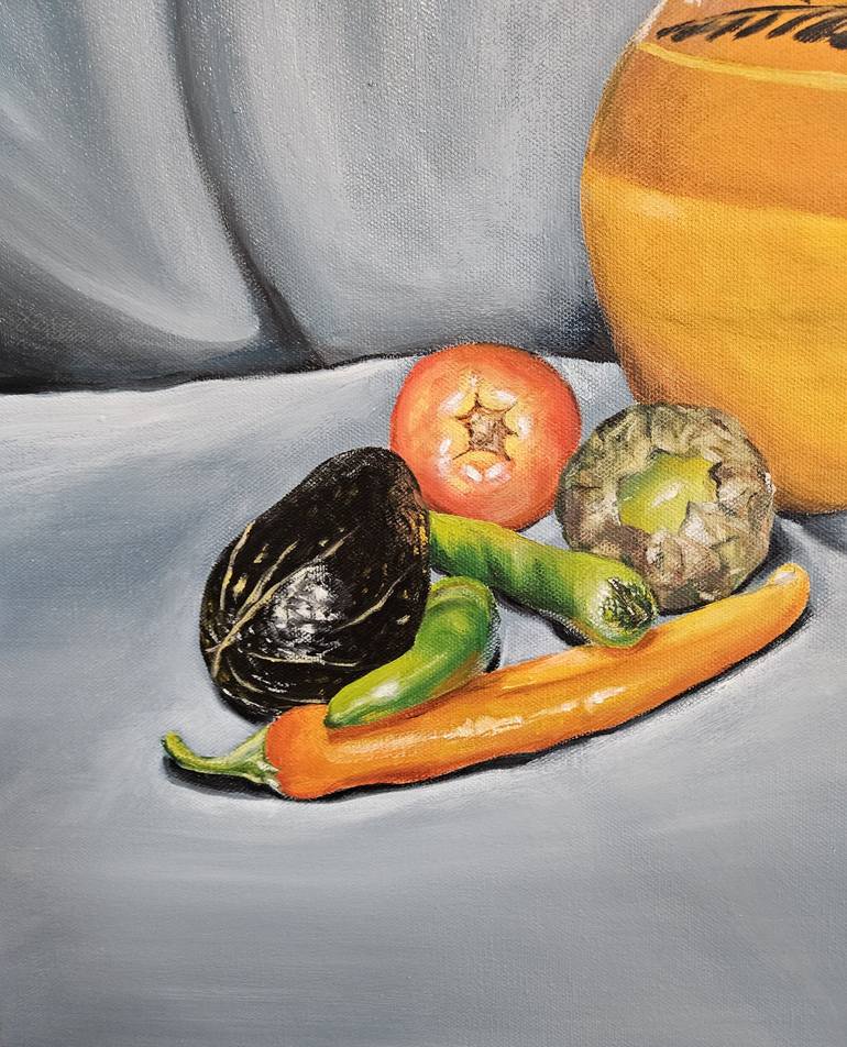 Original Still Life Painting by Asiya Nouretdinova