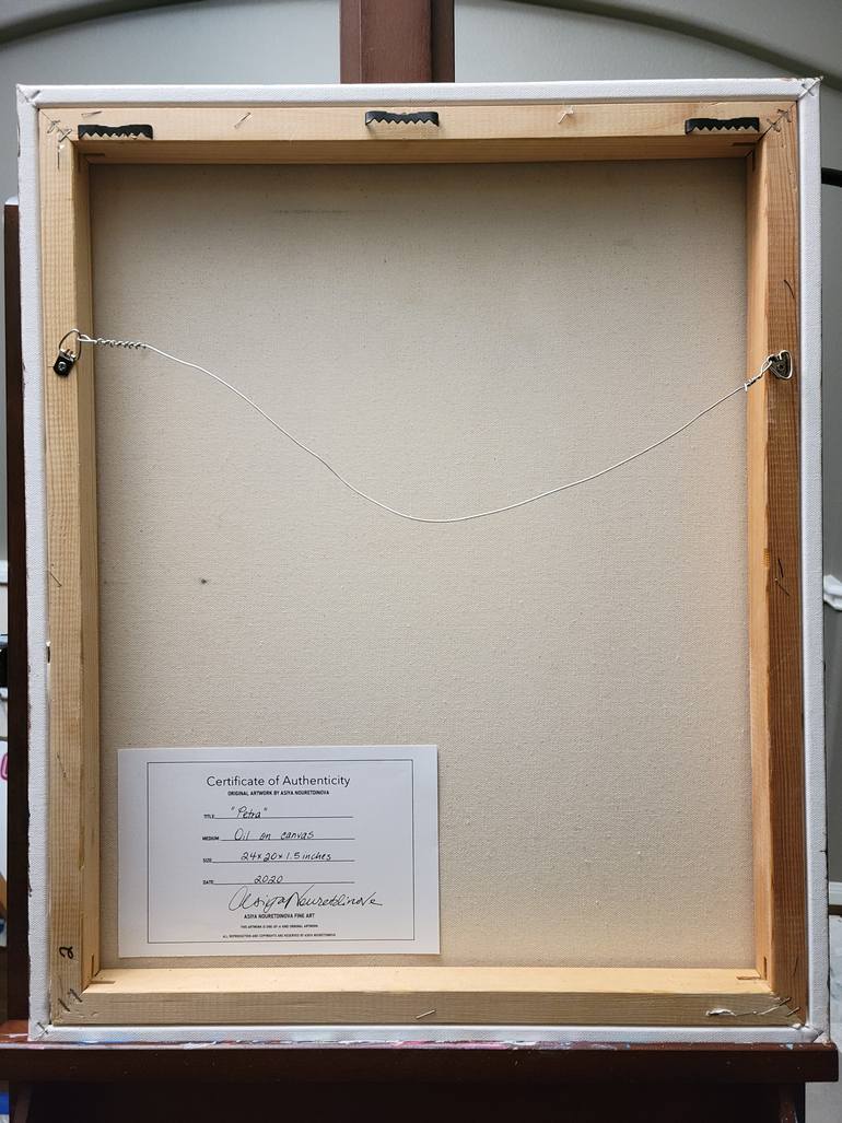 Original Realism Architecture Painting by Asiya Nouretdinova