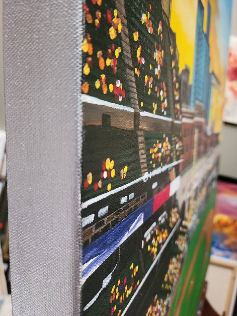 Original Realism Architecture Painting by Asiya Nouretdinova