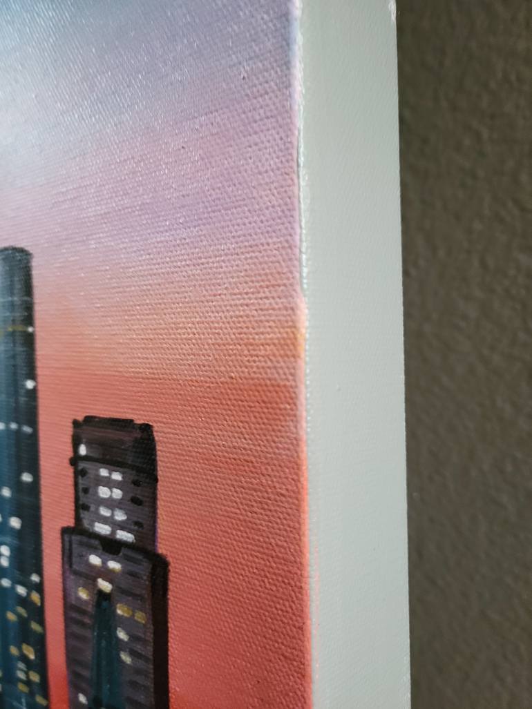 Original Realism Architecture Painting by Asiya Nouretdinova