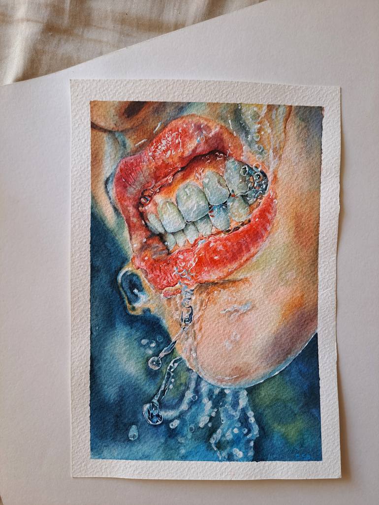 Original Pop Art Fashion Painting by Daria Shulyanskaya