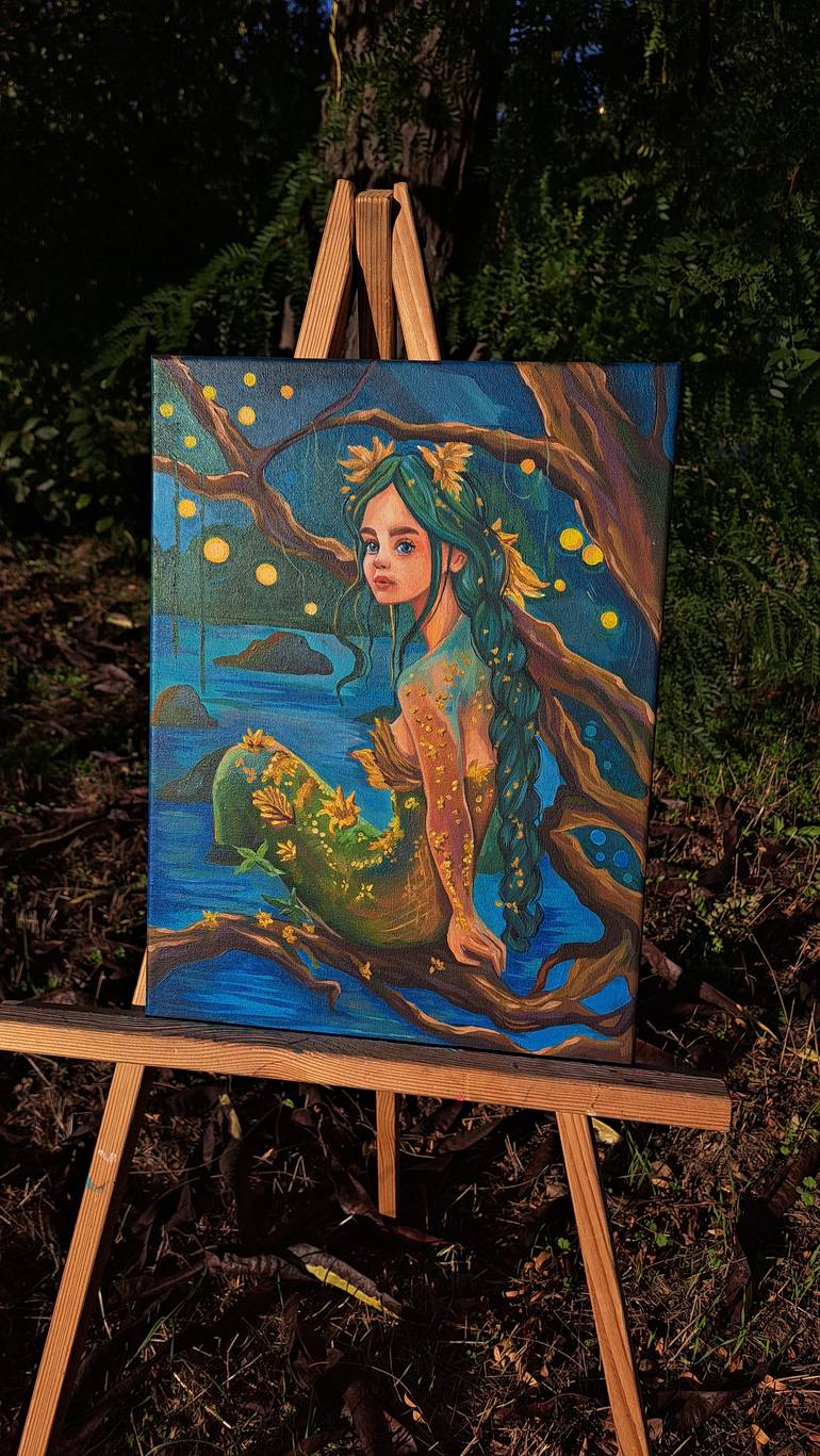 Original Illustration Fantasy Painting by Daria Shulyanskaya