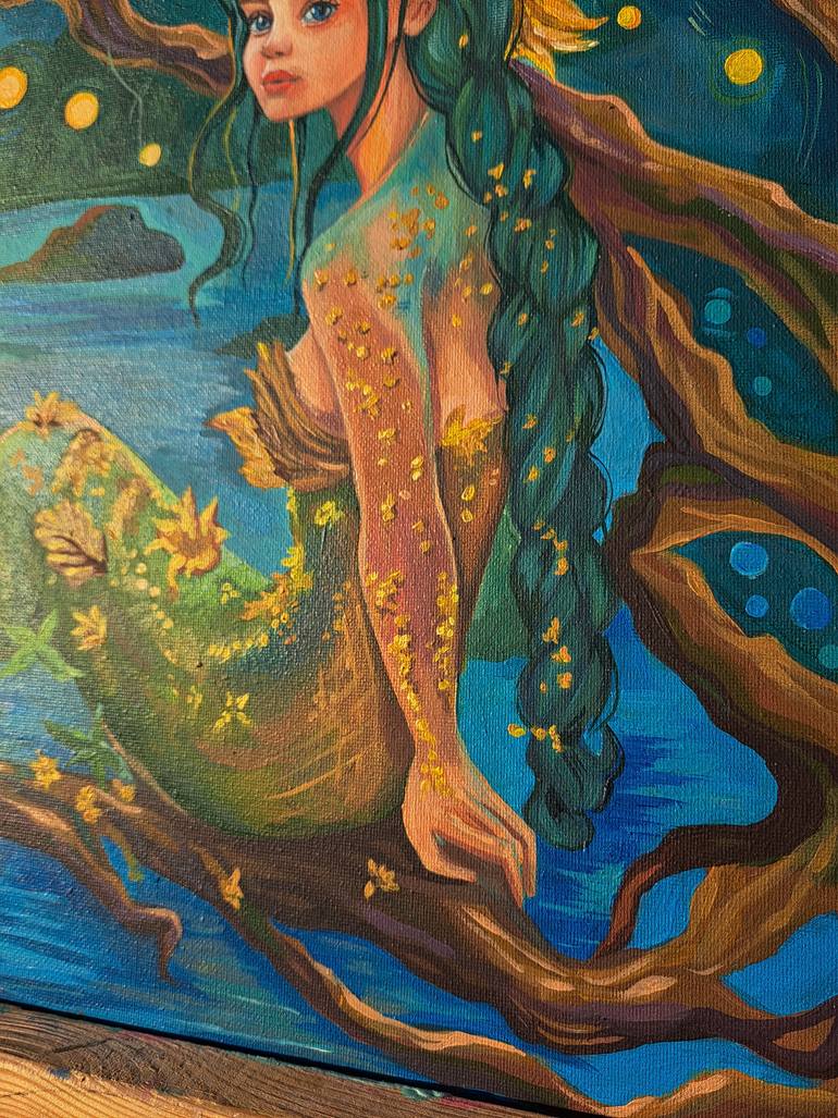 Original Illustration Fantasy Painting by Daria Shulyanskaya