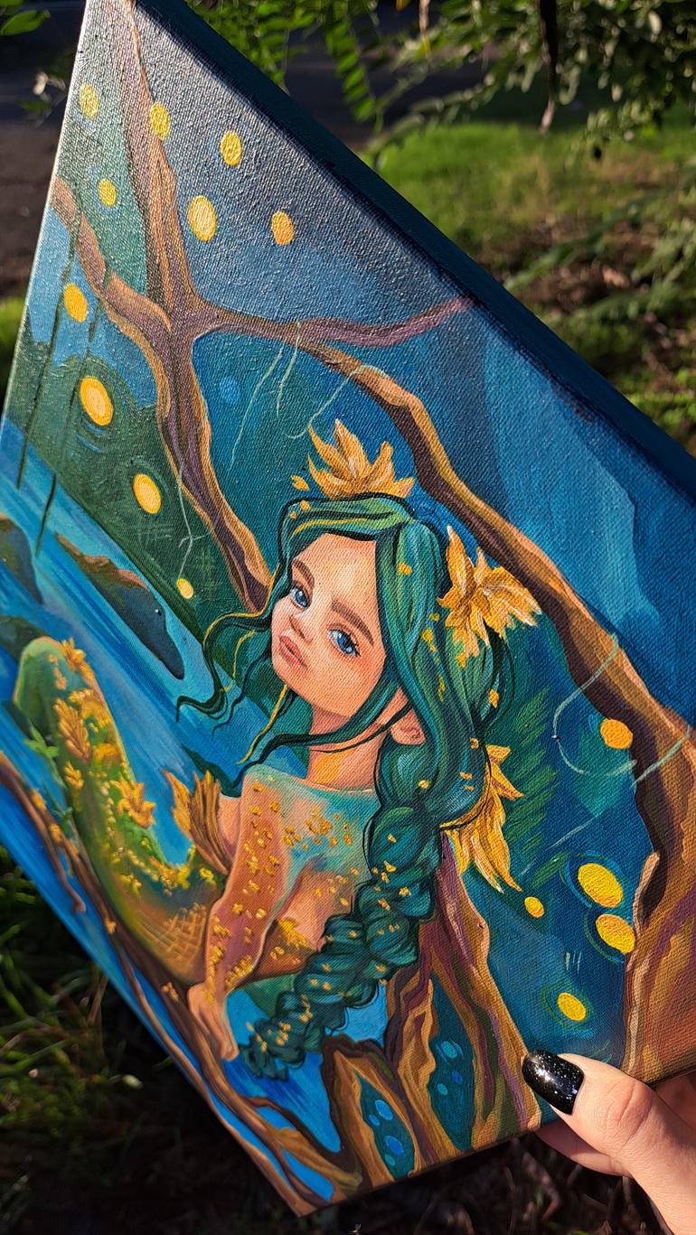 Original Illustration Fantasy Painting by Daria Shulyanskaya