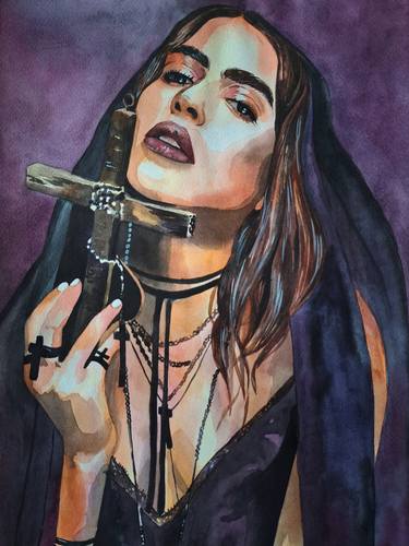 Original Portraiture Religion Paintings by Daria Shulyanskaya