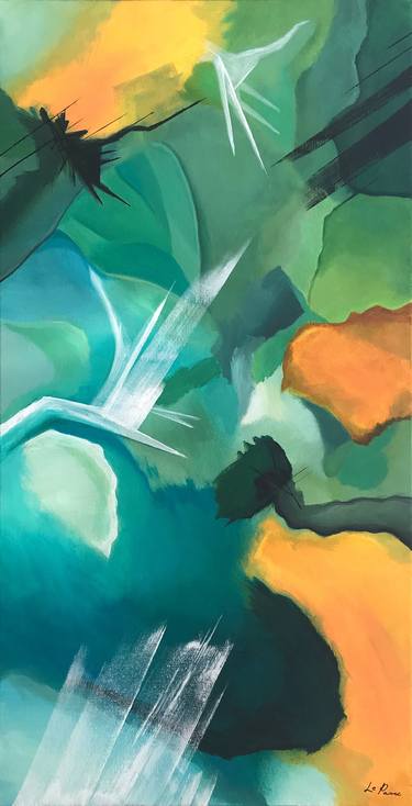 Original Abstract Painting by Solene Lepavec