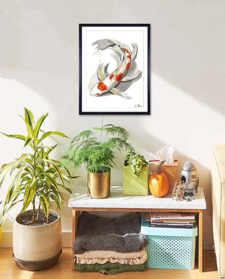 Original Illustration Animal Painting by Solene Lepavec