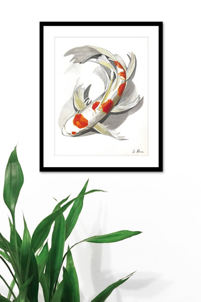 Original Illustration Animal Painting by Solene Lepavec