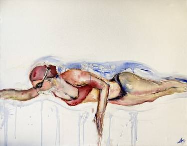 Original Sport Paintings by Katarina Babska Malikova