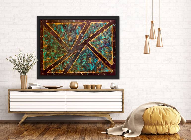 Original Abstract Painting by Nikhi Aum