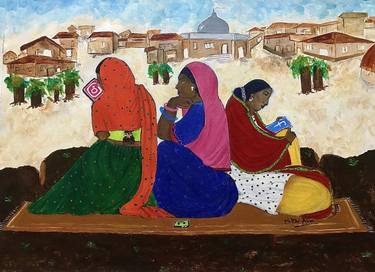 Original World Culture Paintings by Nikhi Aum