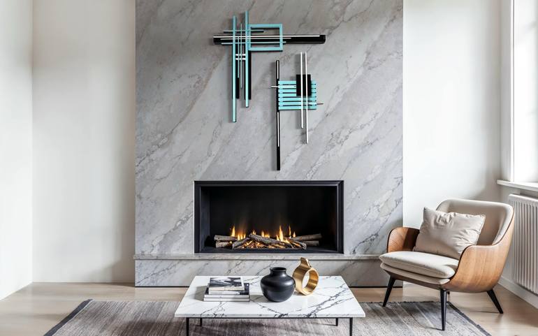 Original Art Deco Abstract Sculpture by Brande Wilkerson