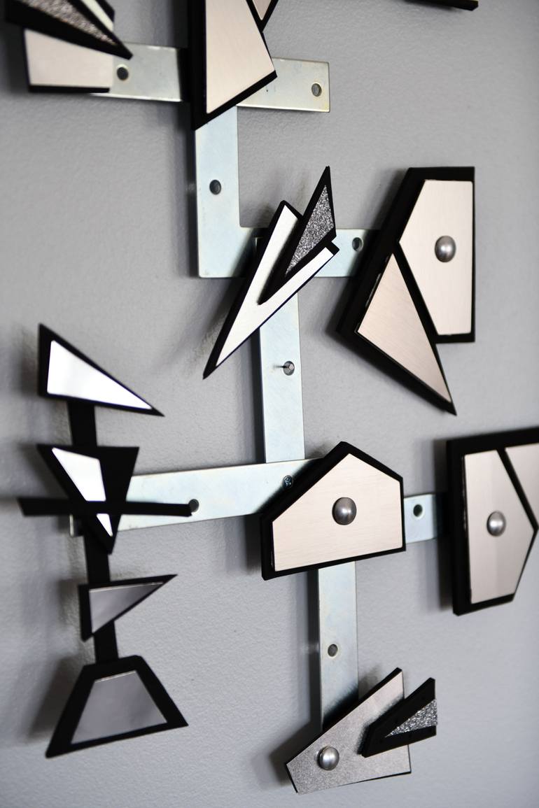 Original Geometric Abstract Installation by Brande Wilkerson