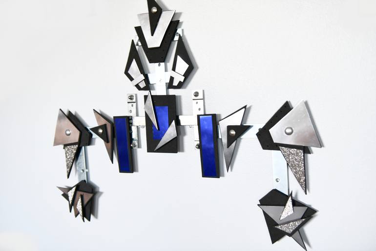 Original Abstract Geometric Installation by Brande Wilkerson