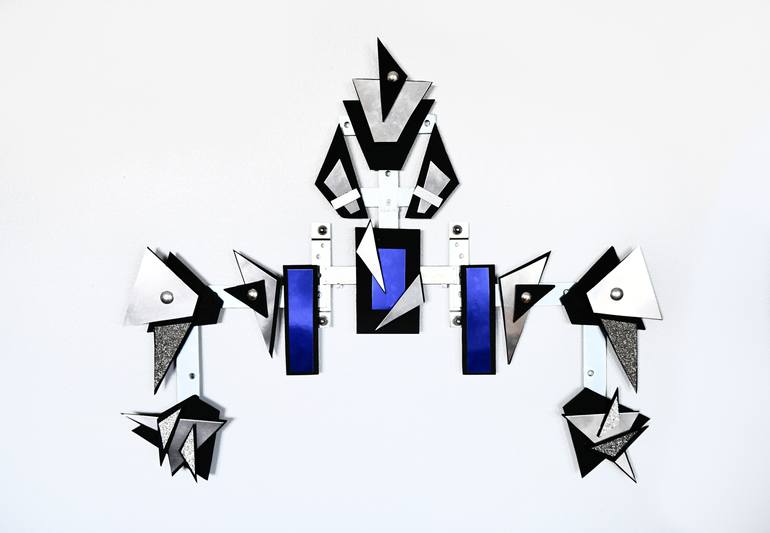 Original Abstract Geometric Installation by Brande Wilkerson