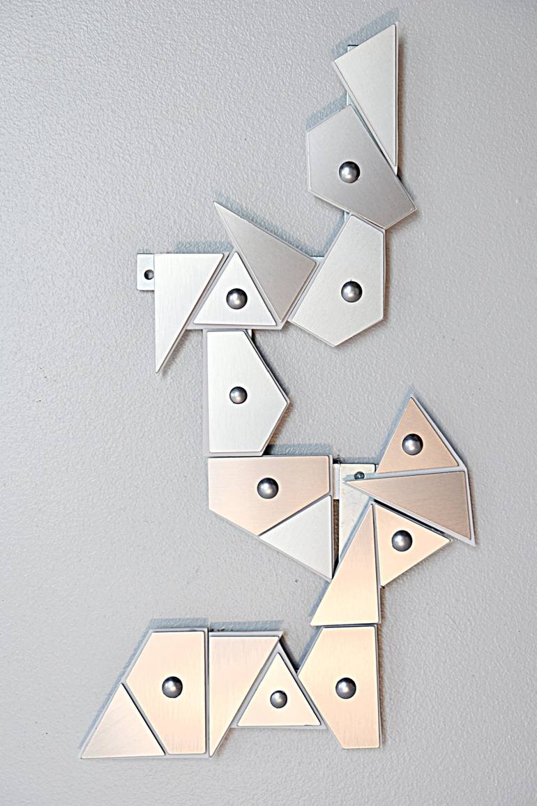 Original Geometric Installation by Brande Wilkerson