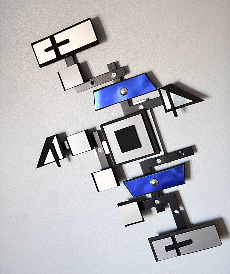 Original Abstract Geometric Sculpture by Brande Wilkerson