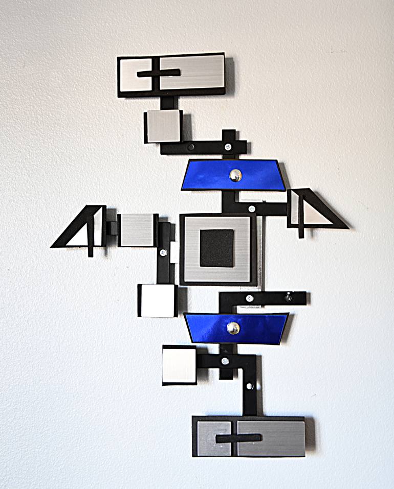 Original Abstract Geometric Sculpture by Brande Wilkerson