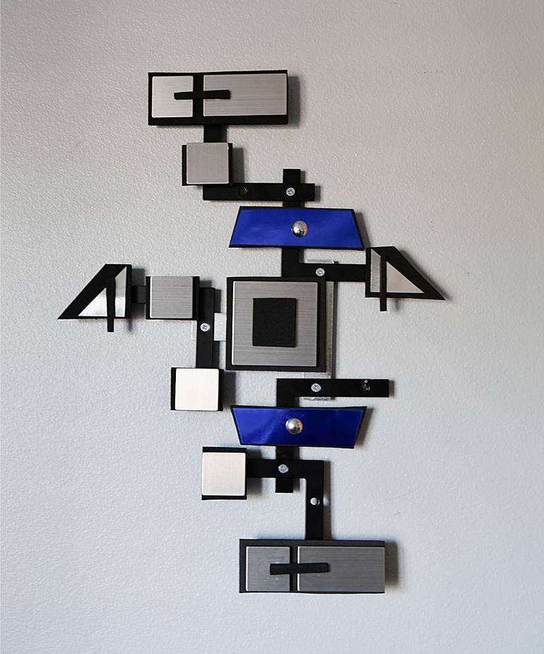 Original Abstract Geometric Sculpture by Brande Wilkerson