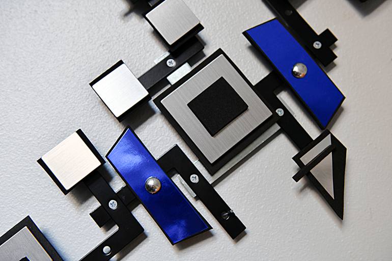 Original Abstract Geometric Sculpture by Brande Wilkerson