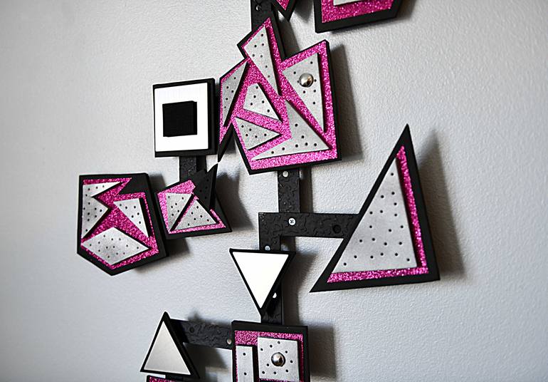 Original Geometric Sculpture by Brande Wilkerson