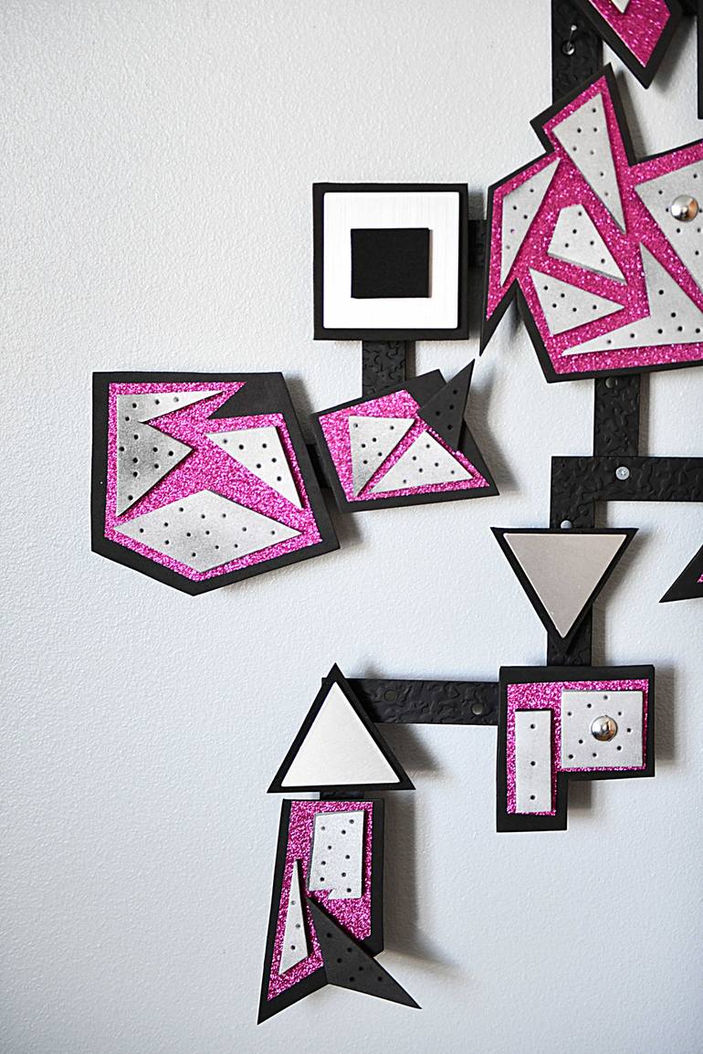 Original Geometric Sculpture by Brande Wilkerson