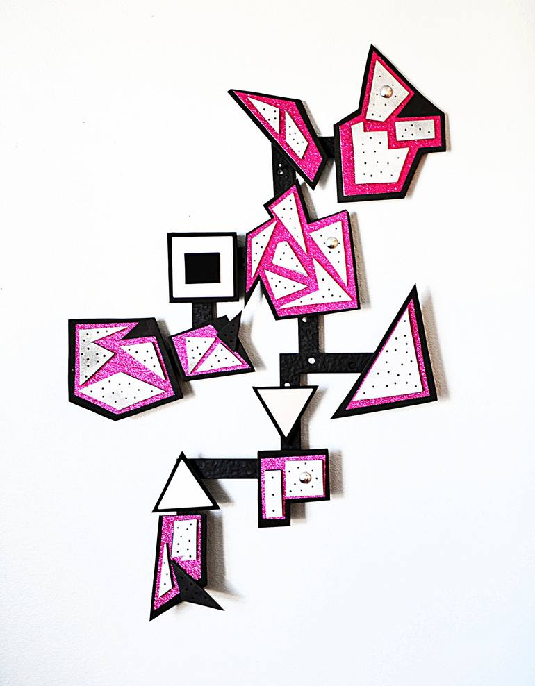 Original Geometric Sculpture by Brande Wilkerson