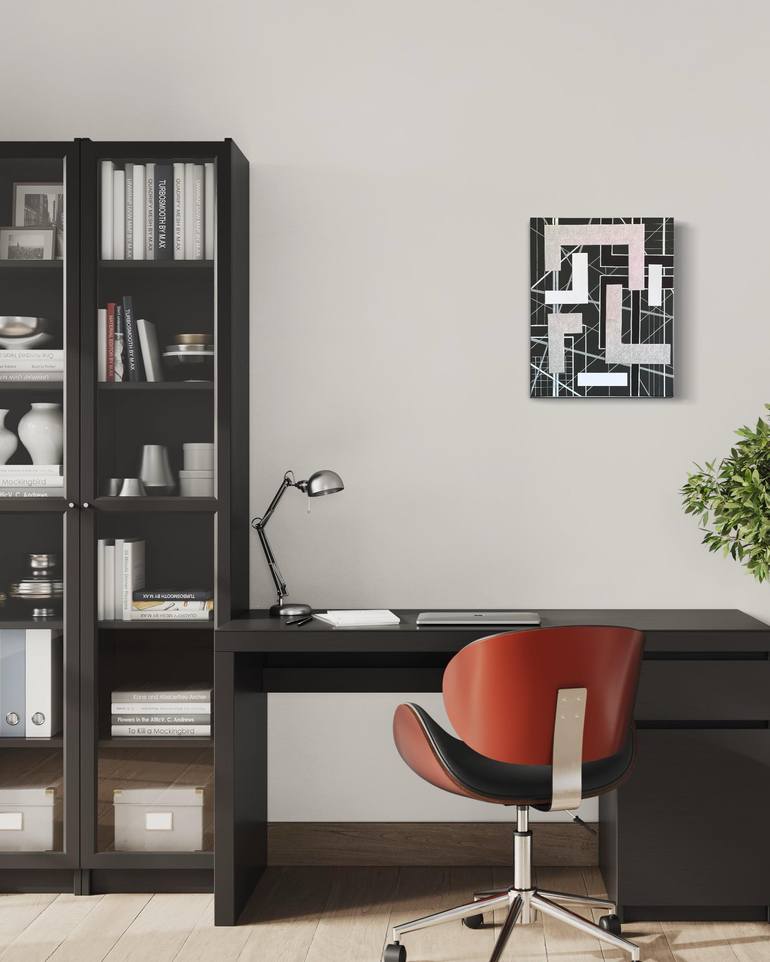 Original Minimalism Abstract Painting by Brande Wilkerson