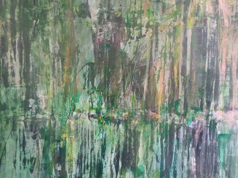 Original Abstract Expressionism Abstract Painting by Yoi Ioy