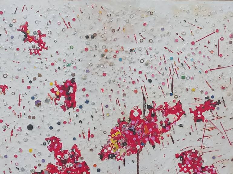 Original Abstract Expressionism Abstract Painting by Yoi Ioy