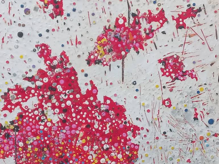 Original Abstract Expressionism Abstract Painting by Yoi Ioy